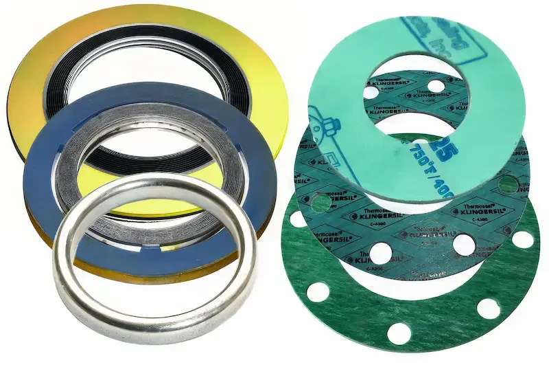 Spiral wound and ring joint gaskets