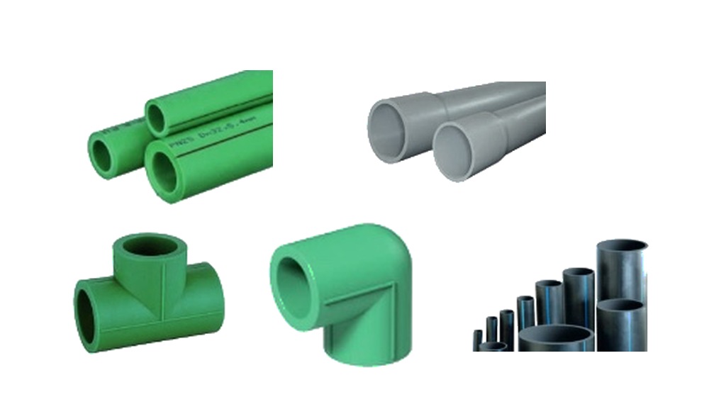 PVC, PPR & HDPE Pipes & Fittings