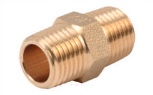 Brass Hexagon Nipple